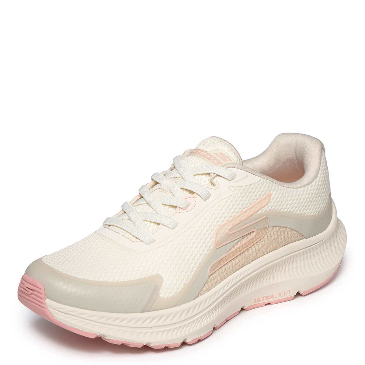 ZAPATILLAS MUJER SKECHERS RUNNING CREMA GO RUN CONSISTENT 2.0 - 4