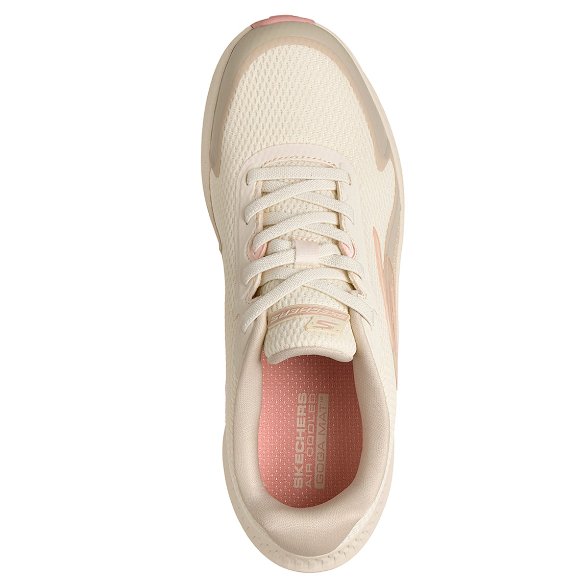ZAPATILLAS MUJER SKECHERS RUNNING CREMA GO RUN CONSISTENT 2.0 - 5