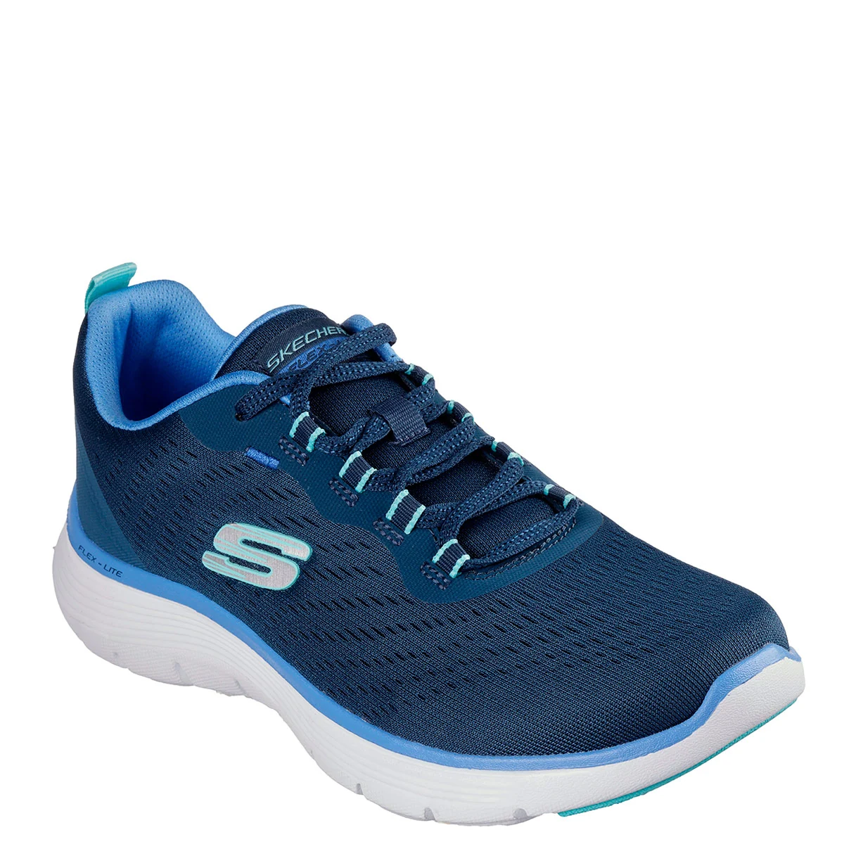 ZAPATILLAS MUJER SKECHERS TODA ACTIVIDAD AZUL FLEX APPEAL 5.0 - 2