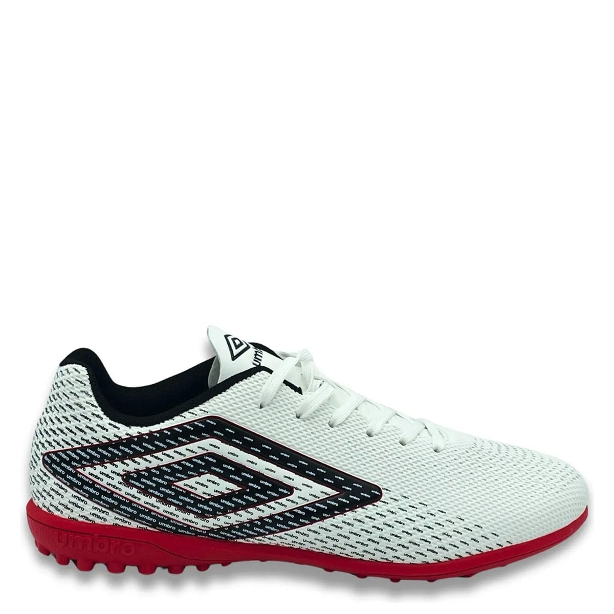 ZAPATILLAS HOMBRE UMBRO FÚTBOL PASTO SINTÉTICO BLANCO AURORA II LO TF - 1