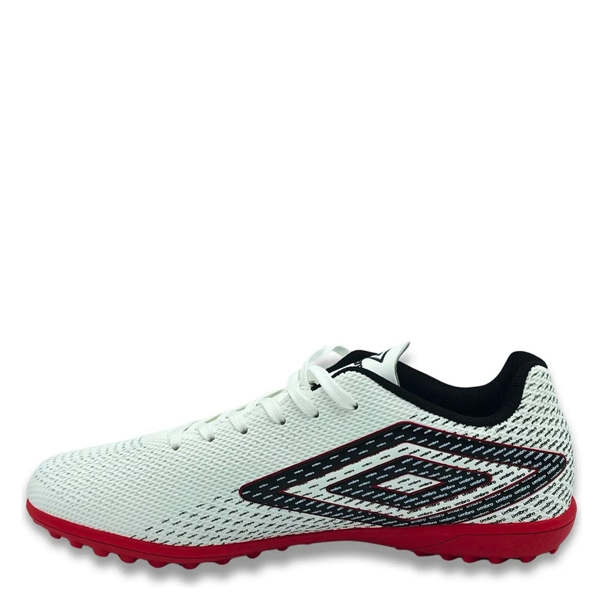 ZAPATILLAS HOMBRE UMBRO FÚTBOL PASTO SINTÉTICO BLANCO AURORA II LO TF - 3