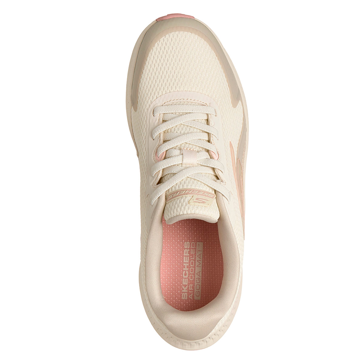 ZAPATILLAS MUJER SKECHERS TODA ACTIVIDAD CREMA GO WALK GLIDE-STEP 2.0 - 5