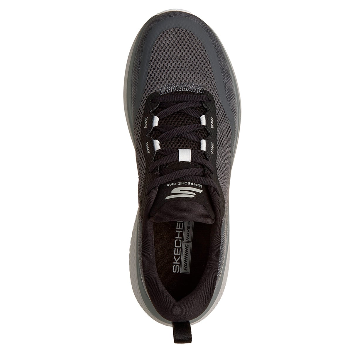 ZAPATILLAS HOMBRE SKECHERS RUNNING GRIS GO RUN SUPERSONIC MAX - 5