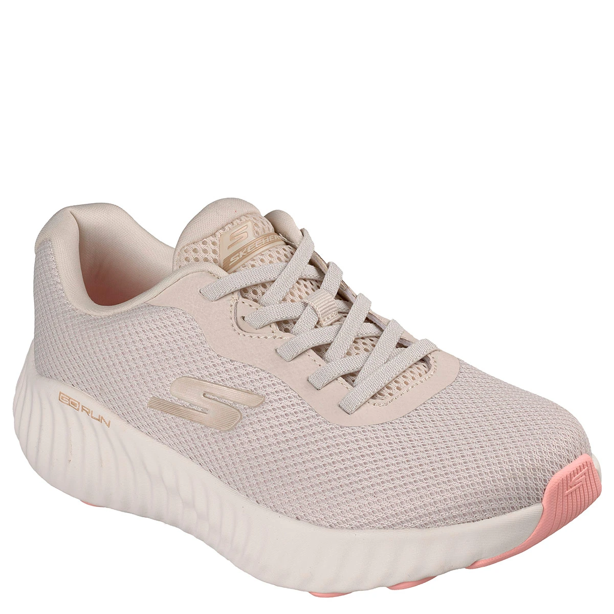 ZAPATILLAS MUJER SKECHERS RUNNING CREMA GO RUN NOW - 2