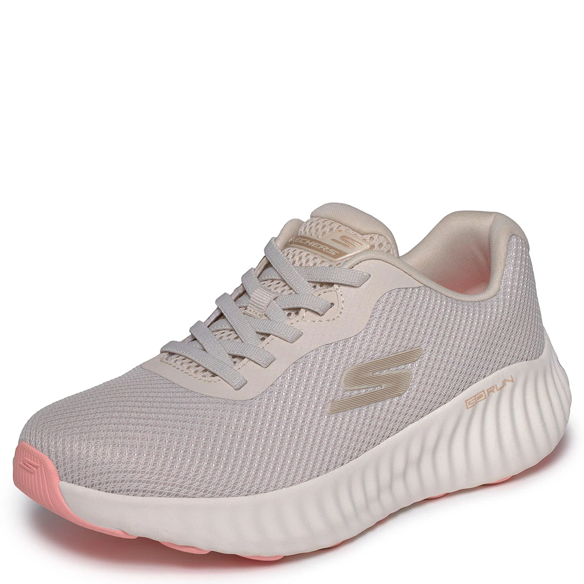 ZAPATILLAS MUJER SKECHERS RUNNING CREMA GO RUN NOW - 3