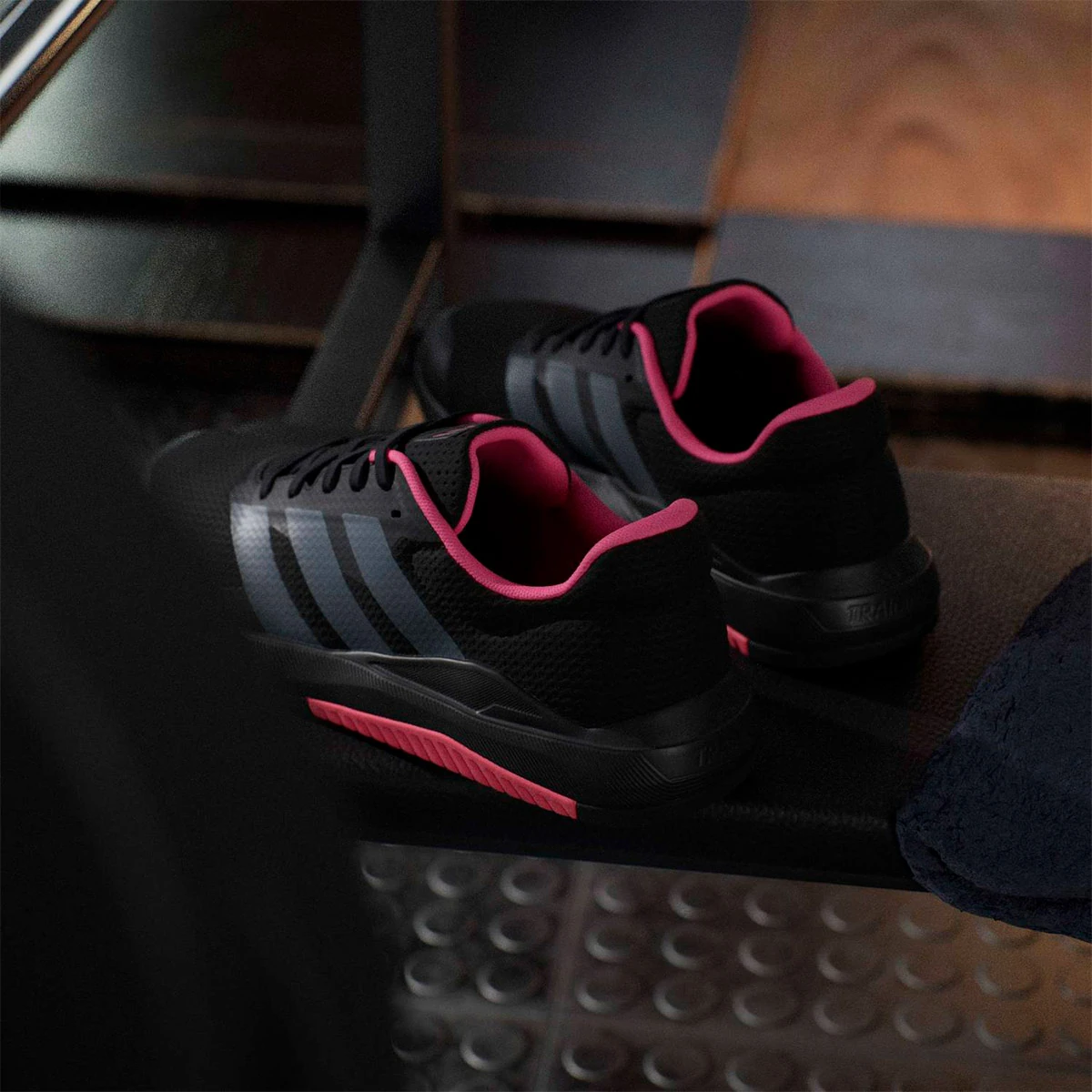 ZAPATILLAS HOMBRE ADIDAS CROSS TRAINING NEGRO DROPSET BASE - 5