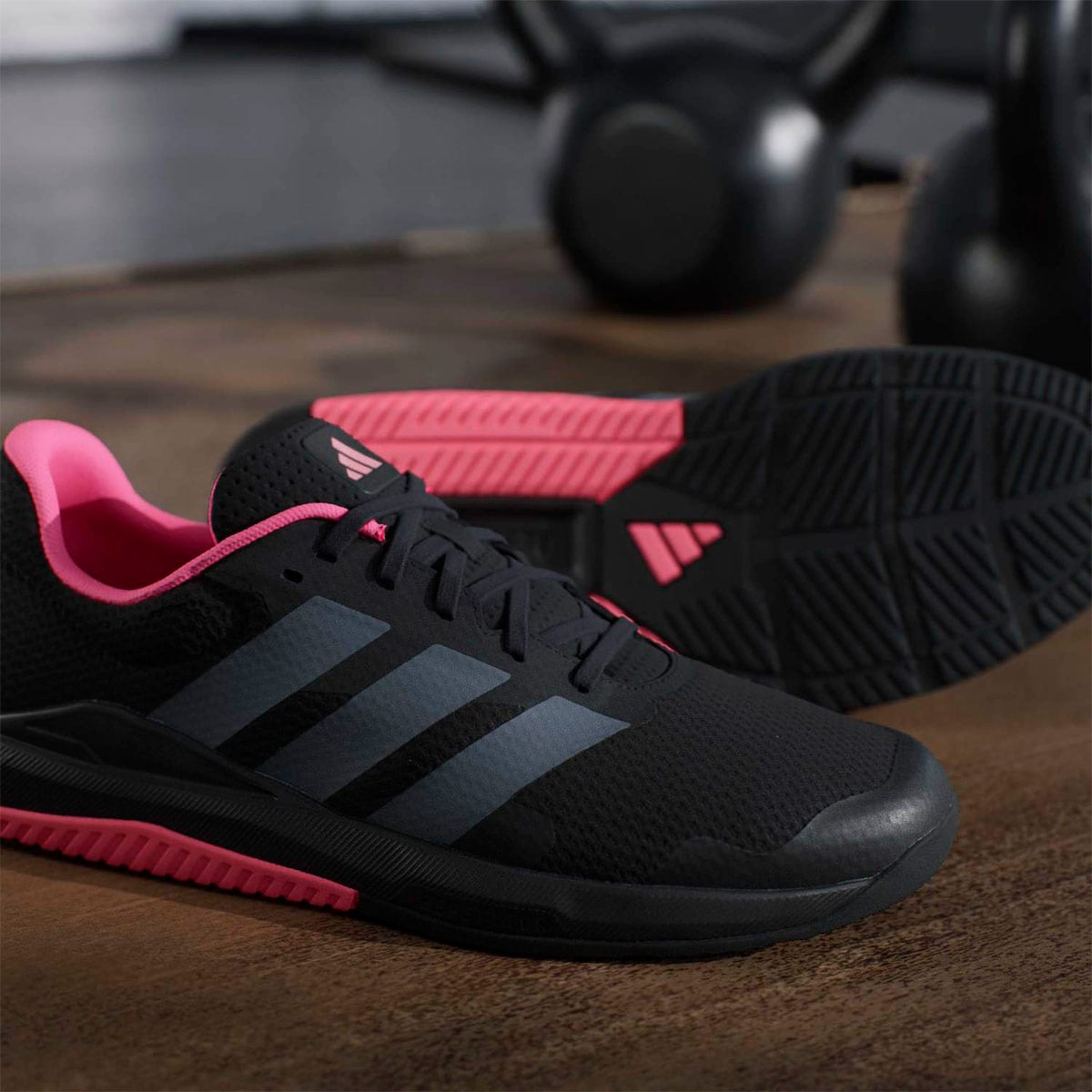 ZAPATILLAS HOMBRE ADIDAS CROSS TRAINING NEGRO DROPSET BASE - 10