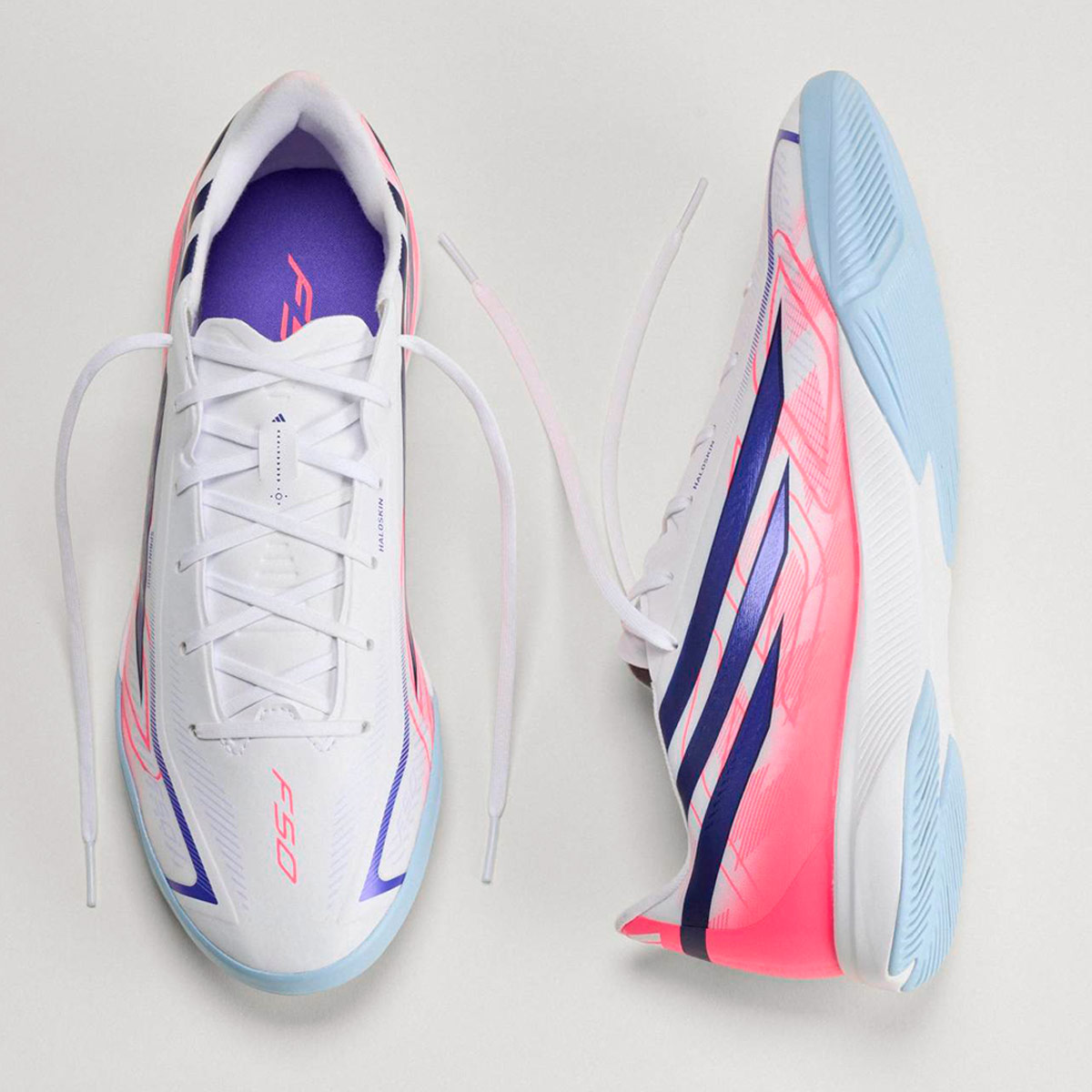 CHIMPUNES DE FÚTBOL HOMBRE ADIDAS F50 HYPERFAST LEAGUE CANCHA CUBIERTA - 3