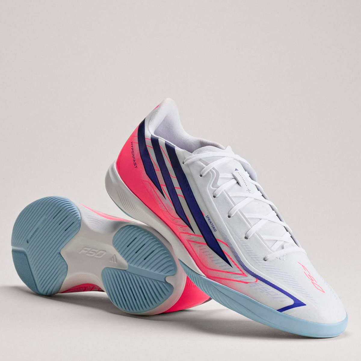 CHIMPUNES DE FÚTBOL HOMBRE ADIDAS F50 HYPERFAST LEAGUE CANCHA CUBIERTA - 2