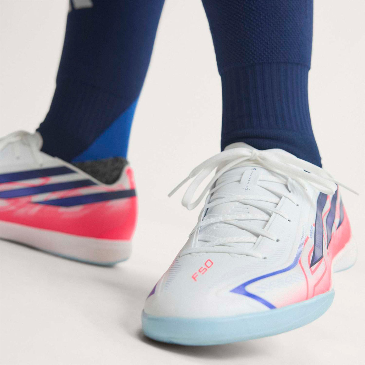 CHIMPUNES DE FÚTBOL HOMBRE ADIDAS F50 HYPERFAST LEAGUE CANCHA CUBIERTA - 4