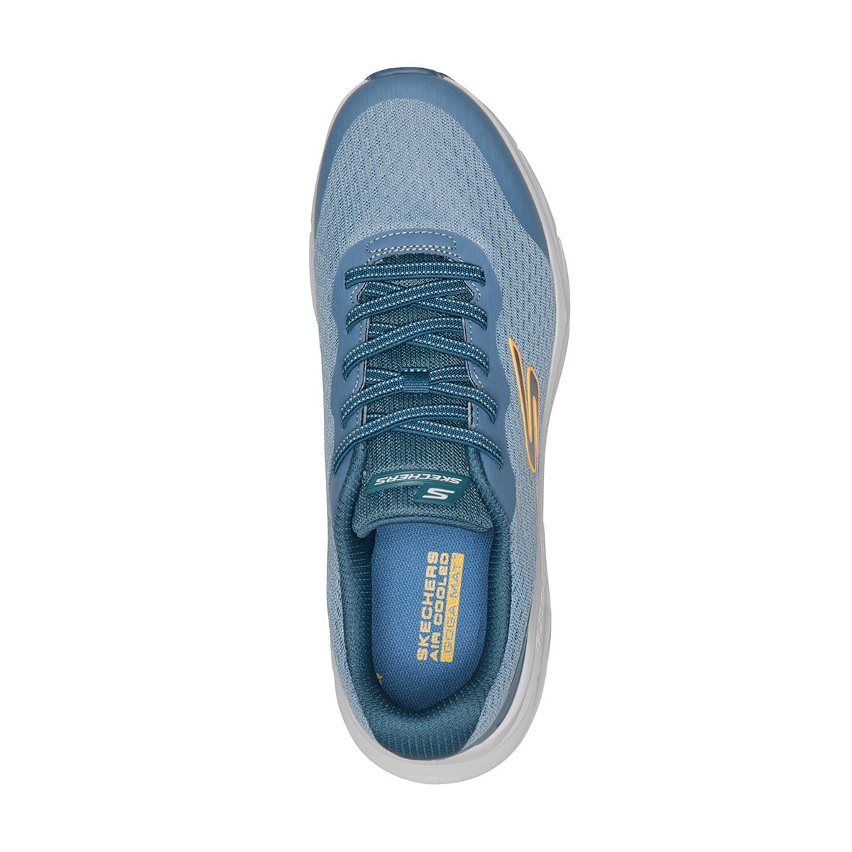 ZAPATILLAS HOMBRE SKECHERS RUNNING AZUL GLIDE-STEP VORTEX - 5