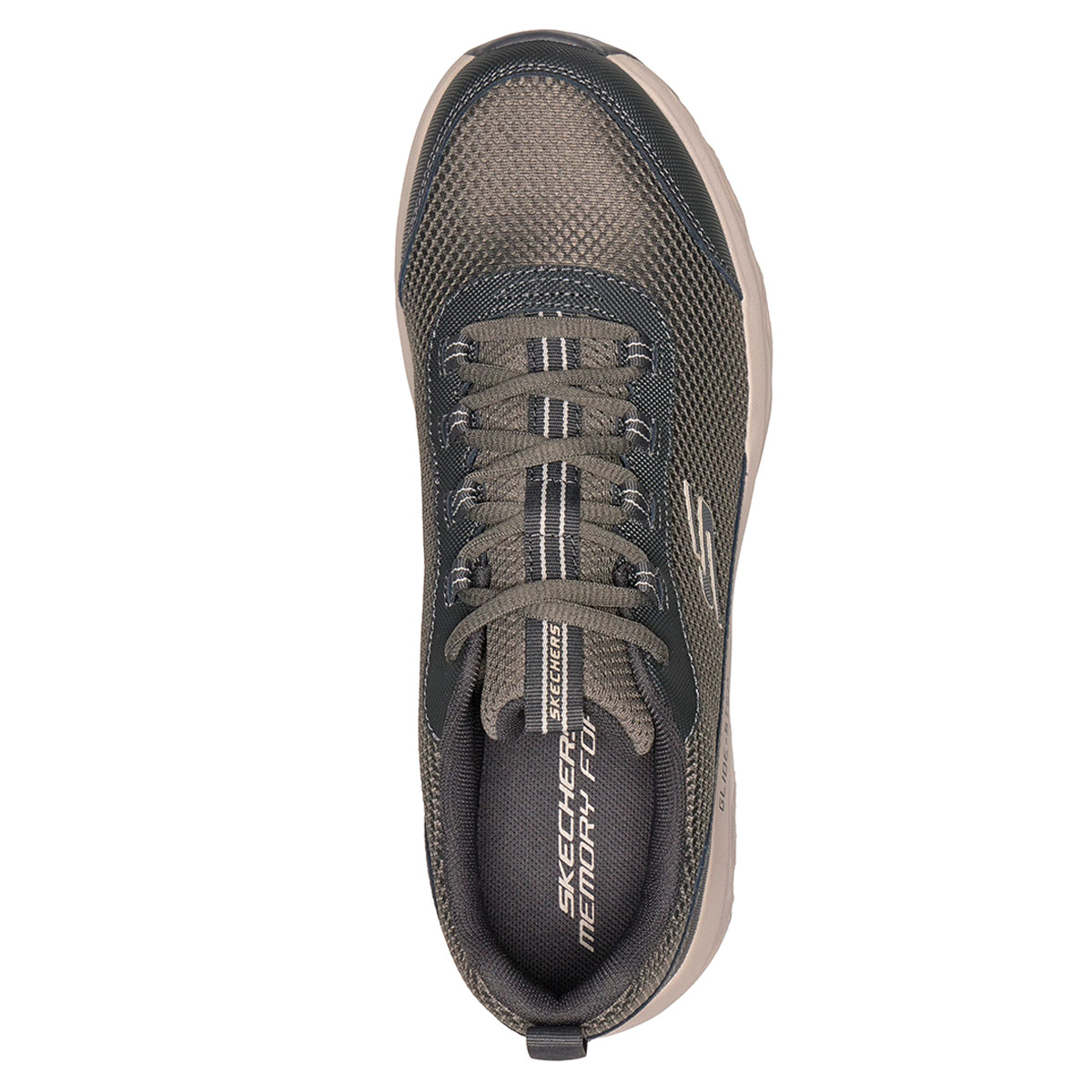 ZAPATILLAS HOMBRE SKECHERS RUNNING VERDE GLIDE-STEP SOLE - 5