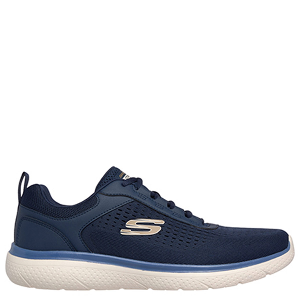 ZAPATILLAS HOMBRE SKECHERS RUNNING AZUL GENO - 1