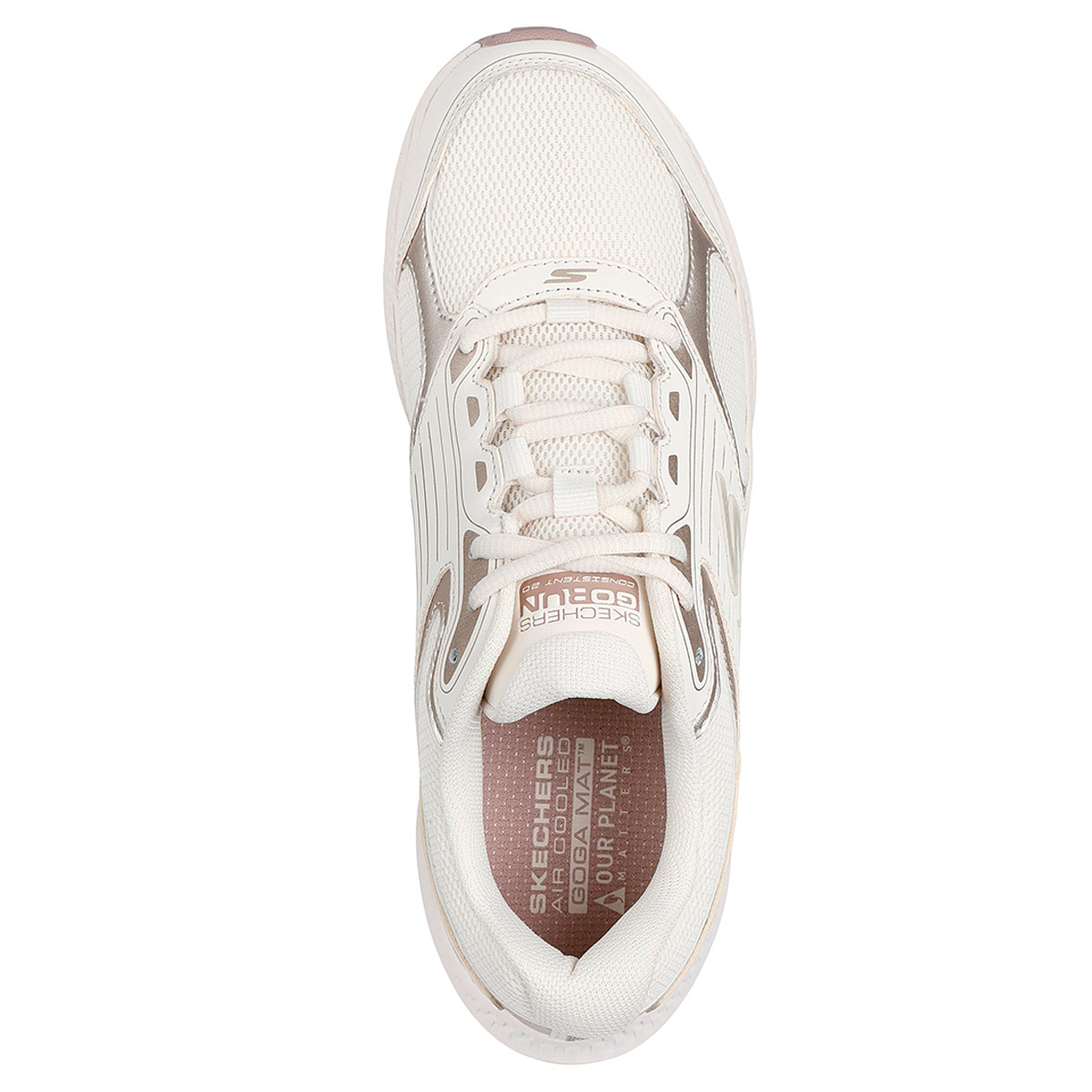 ZAPATILLAS MUJER SKECHERS RUNNING BLANCO GO RUN CONSISTENT 2.0 - 4