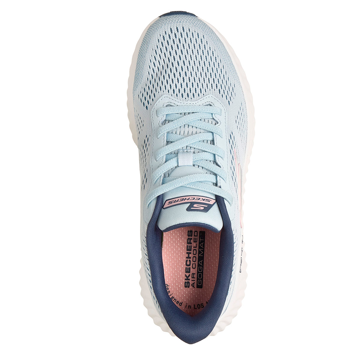 ZAPATILLAS MUJER SKECHERS RUNNING AZUL GO RUN NOW - 5