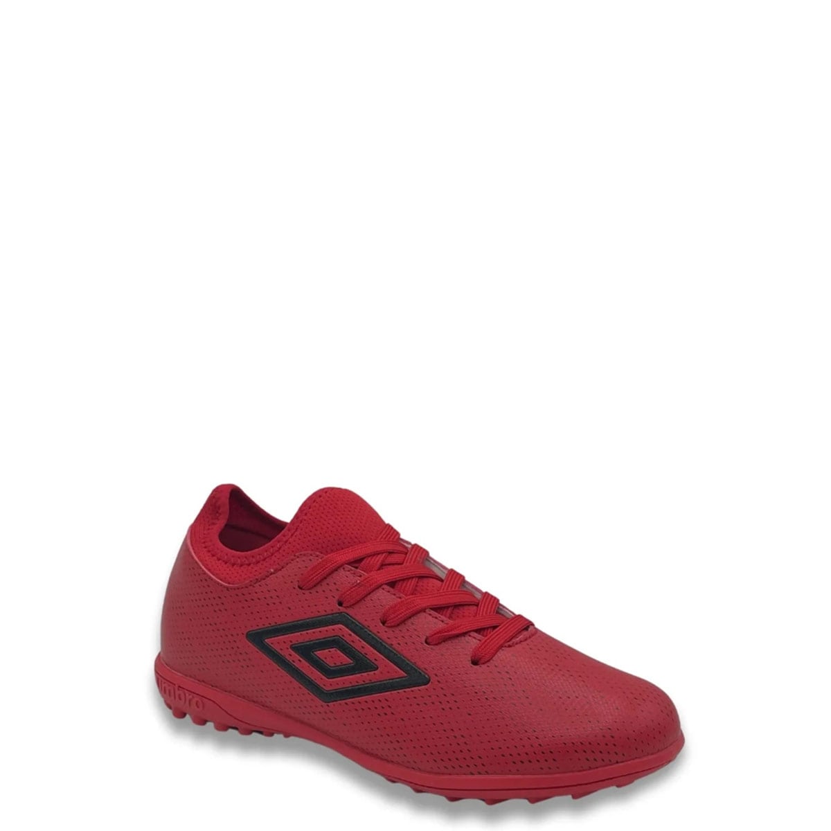 ZAPATILLAS NIÑO UMBRO FÚTBOL PASTO SINTÉTICO ROJO VELOCE LT IV TF - 3