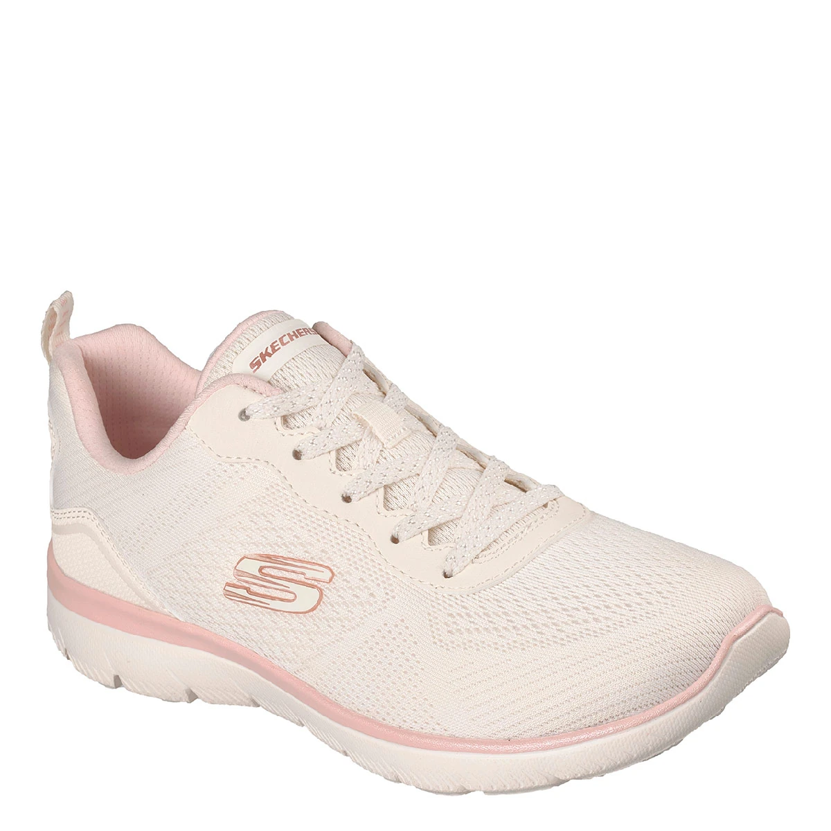ZAPATILLAS MUJER SKECHERS TODA ACTIVIDAD CREMA SUMMITS - 1