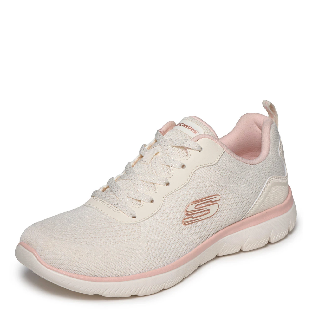 ZAPATILLAS MUJER SKECHERS TODA ACTIVIDAD CREMA SUMMITS - 4