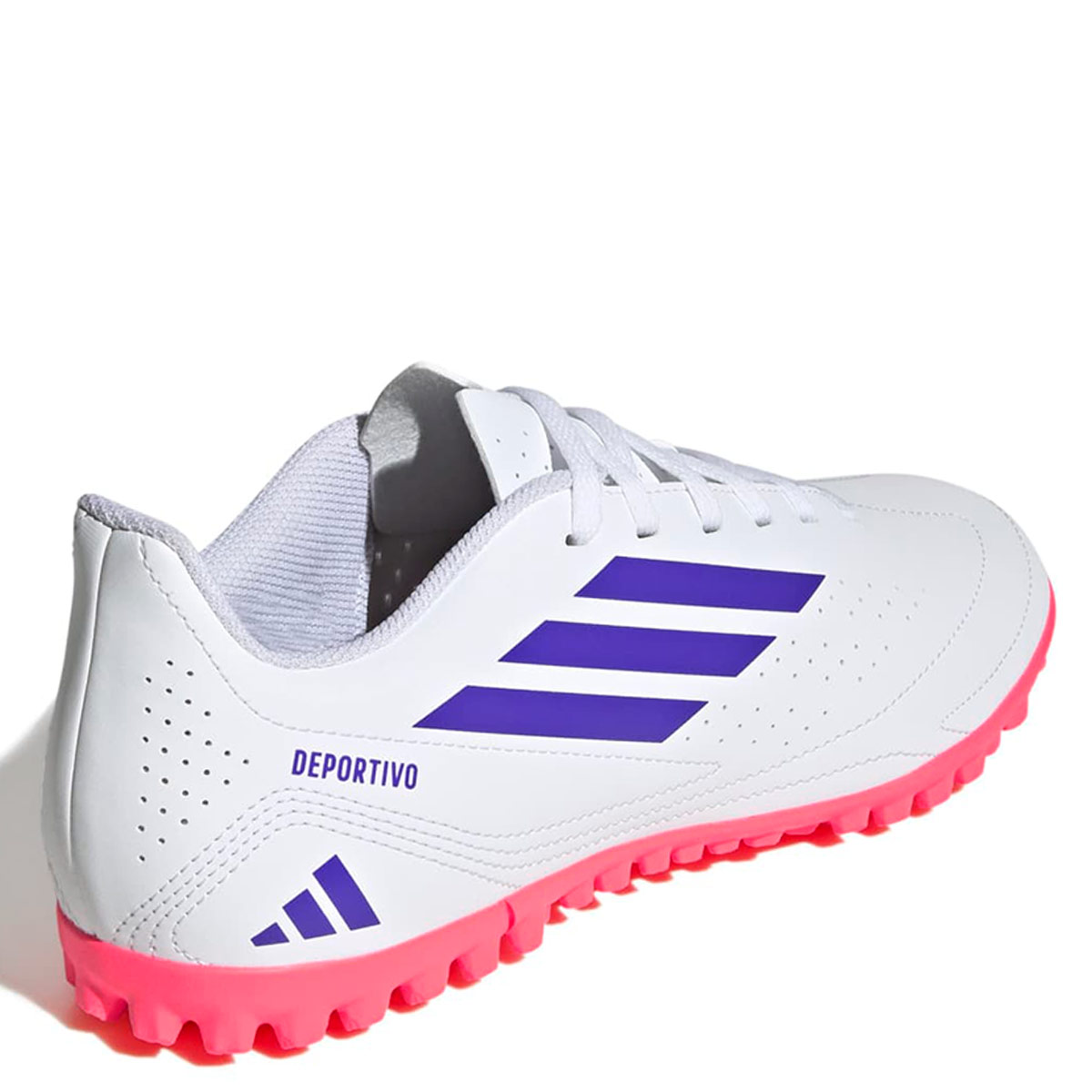 ZAPATILLAS HOMBRE ADIDAS FÚTBOL PASTO SINTÉTICO BLANCO DEPORTIVO III - 4