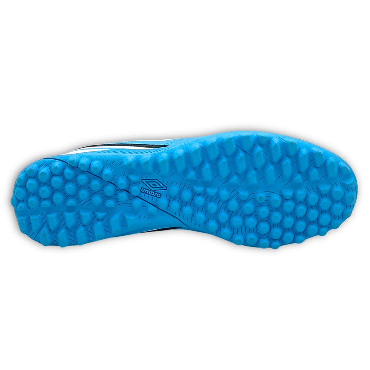 ZAPATILLAS NIÑO UMBRO FÚTBOL PASTO SINTÉTICO CELESTE CALCIO LT TF - 4