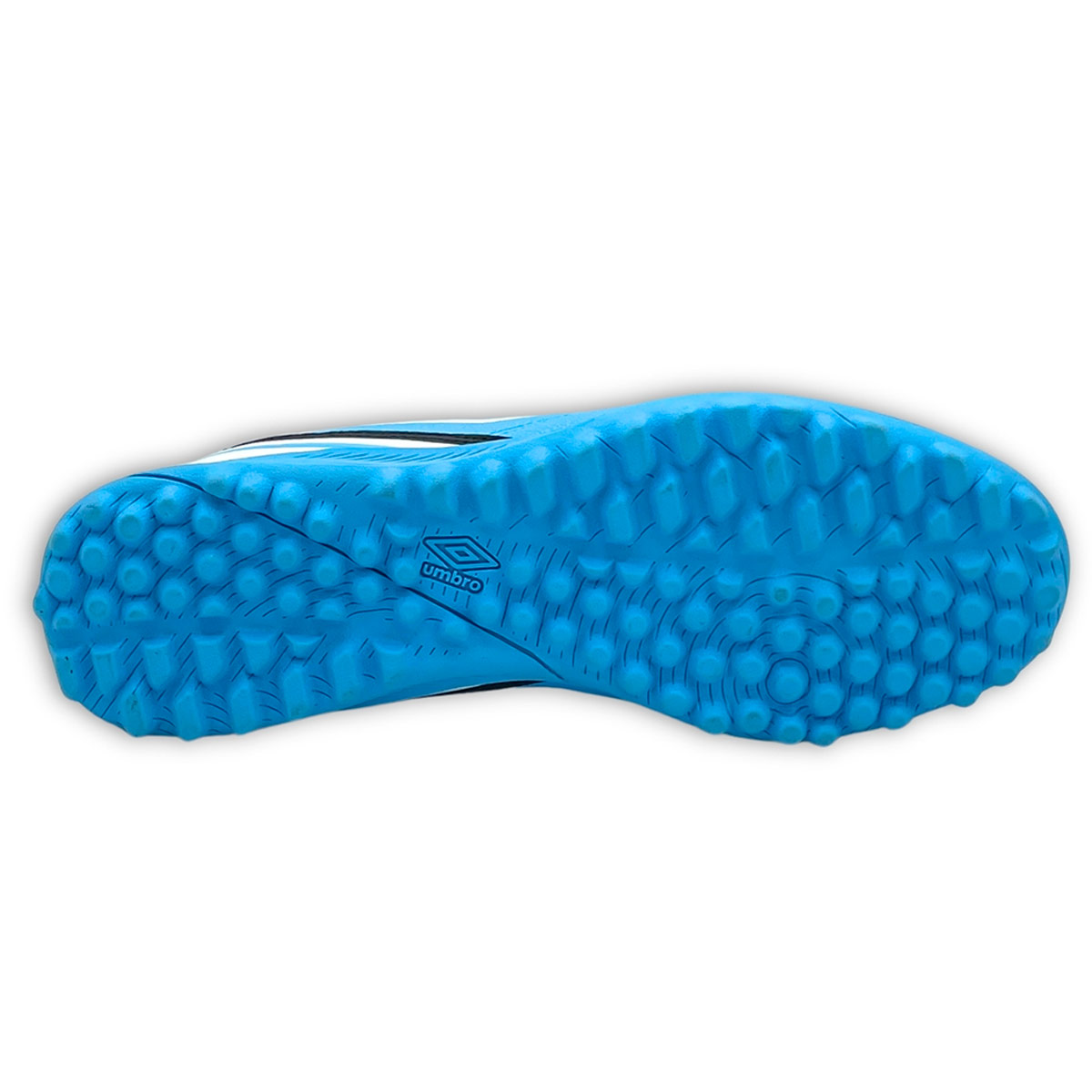 ZAPATILLAS NIÑO UMBRO FÚTBOL PASTO SINTÉTICO CELESTE CALCIO LT TF - 4