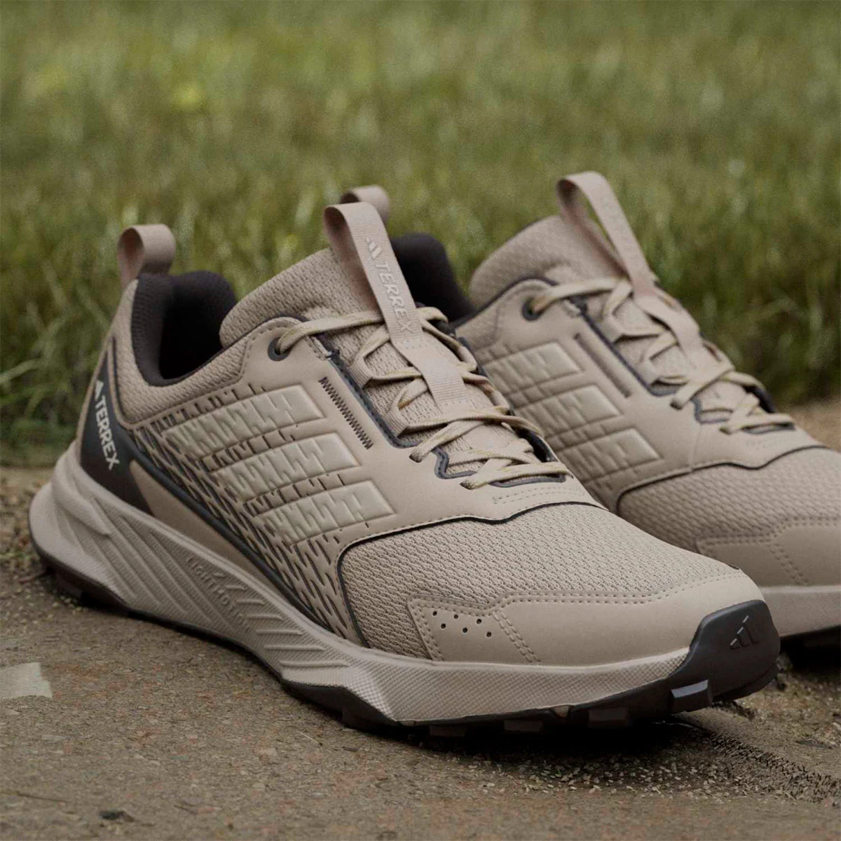 ZAPATILLAS HOMBRE ADIDAS RUNNING BEIGE TRACEFINDER - 4