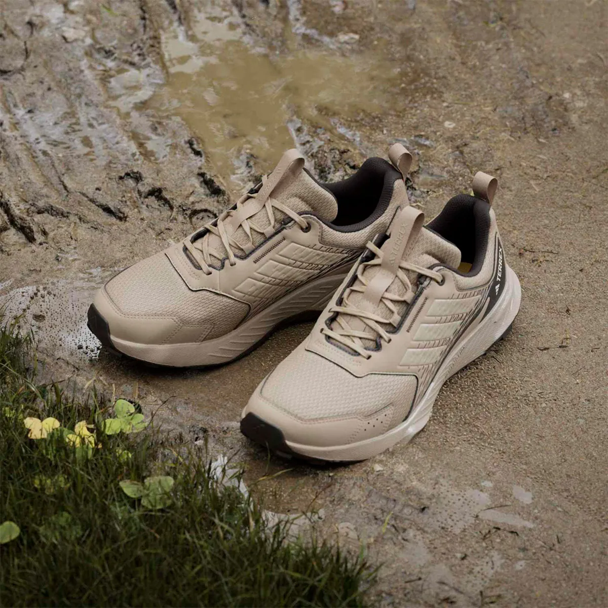 ZAPATILLAS HOMBRE ADIDAS RUNNING BEIGE TRACEFINDER - 2