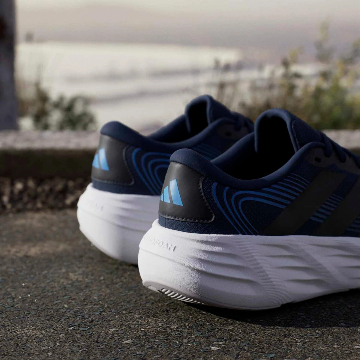 ZAPATILLAS HOMBRE ADIDAS RUNNING AZUL MARINO - 7