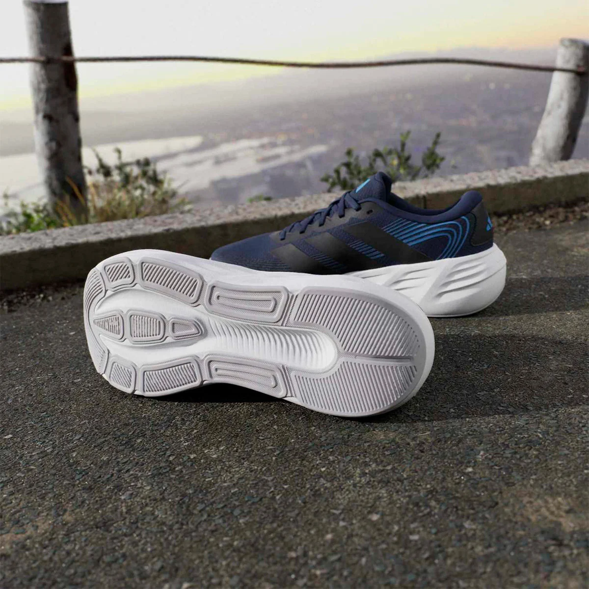ZAPATILLAS HOMBRE ADIDAS RUNNING AZUL MARINO - 9