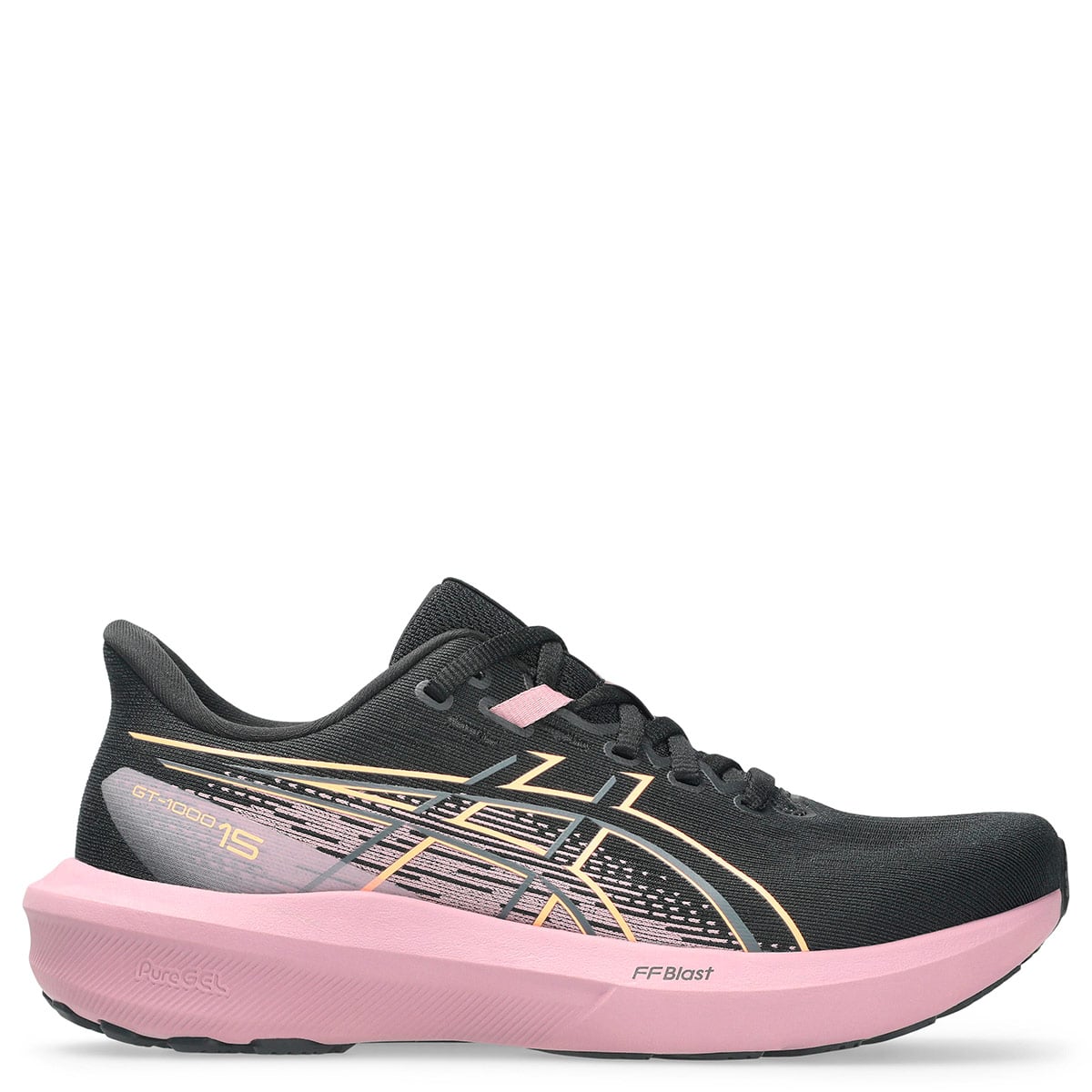 ZAPATILLAS MUJER ASICS RUNNING NEGRO GT-1000 15 - 1