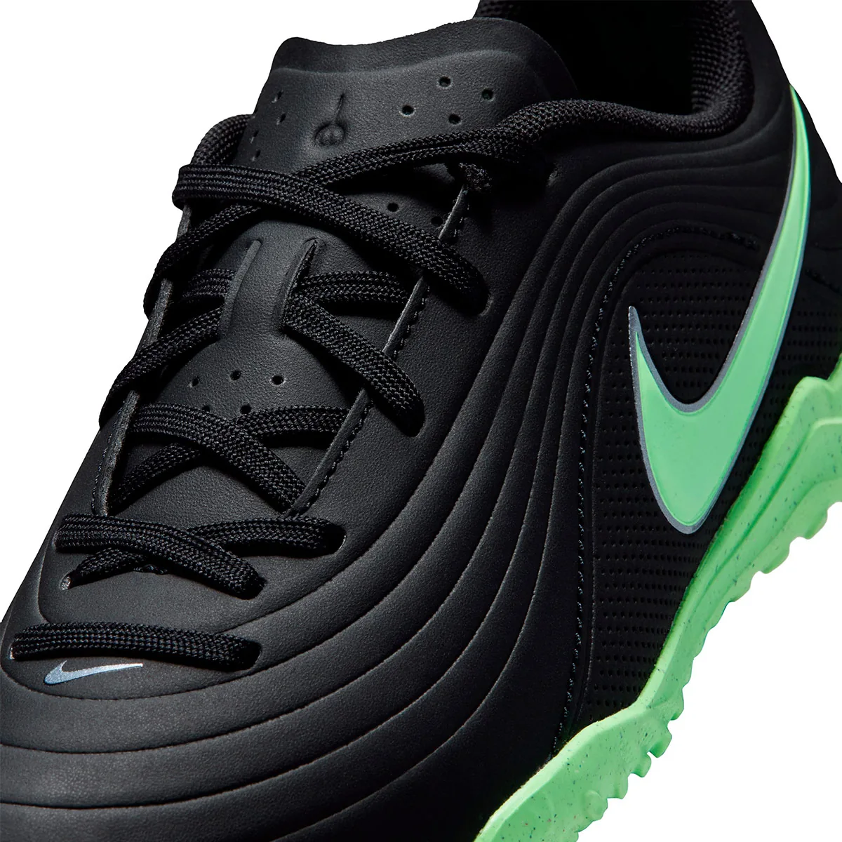 ZAPATILLAS NIÑO NIKE FÚTBOL PASTO SINTÉTICO NEGRO TIEMPO MAESTRO CLUB TF - 5
