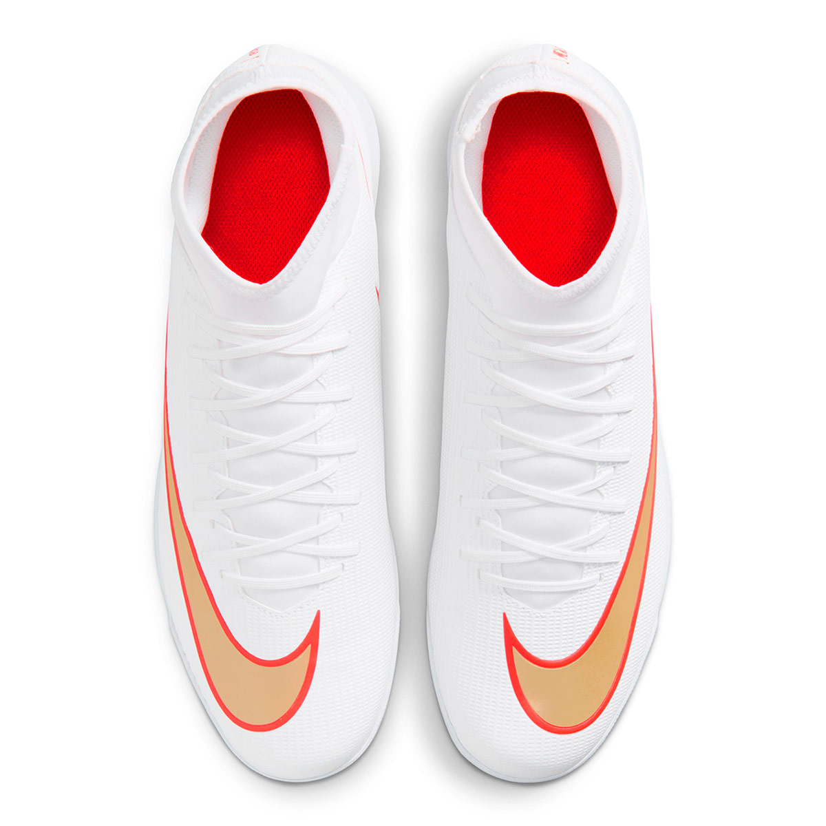 ZAPATILLAS UNISEX NIKE FÚTBOL PASTO SINTÉTICO BLANCO SUPERFLY 11 CLUB TF - 3