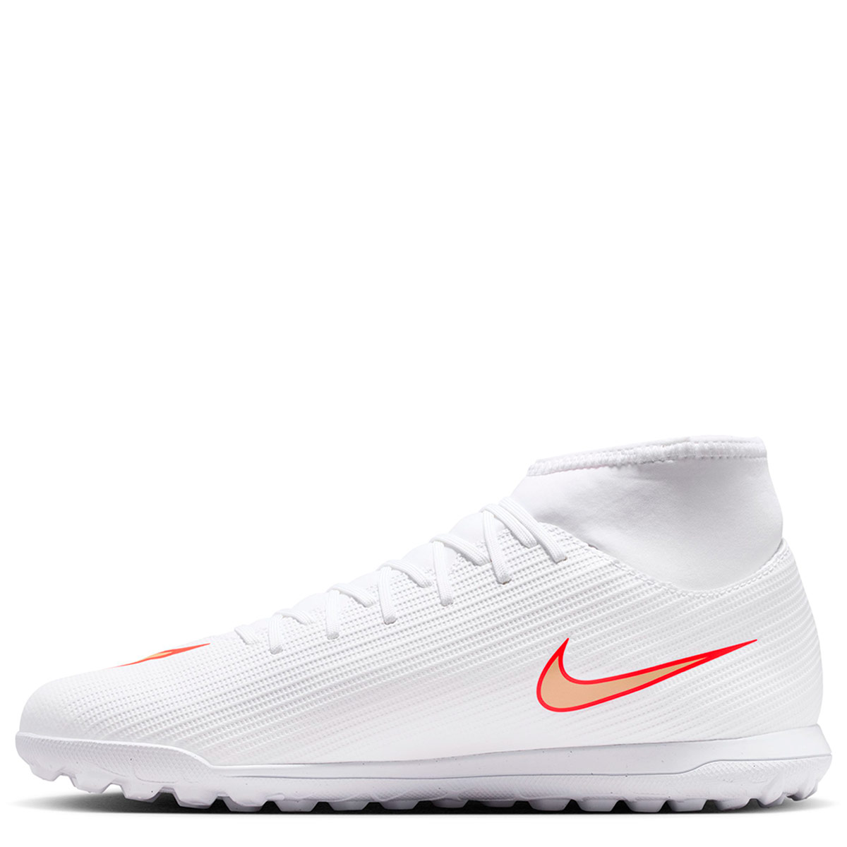 ZAPATILLAS UNISEX NIKE FÚTBOL PASTO SINTÉTICO BLANCO SUPERFLY 11 CLUB TF - 1
