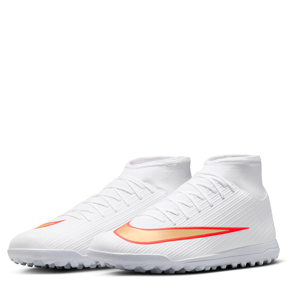 ZAPATILLAS UNISEX NIKE FÚTBOL PASTO SINTÉTICO BLANCO SUPERFLY 11 CLUB TF - 2