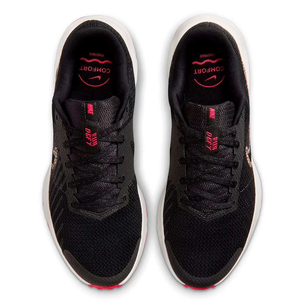 ZAPATILLAS MUJER NIKE RUNNING NEGRO RUN DEFY PRINT - 3