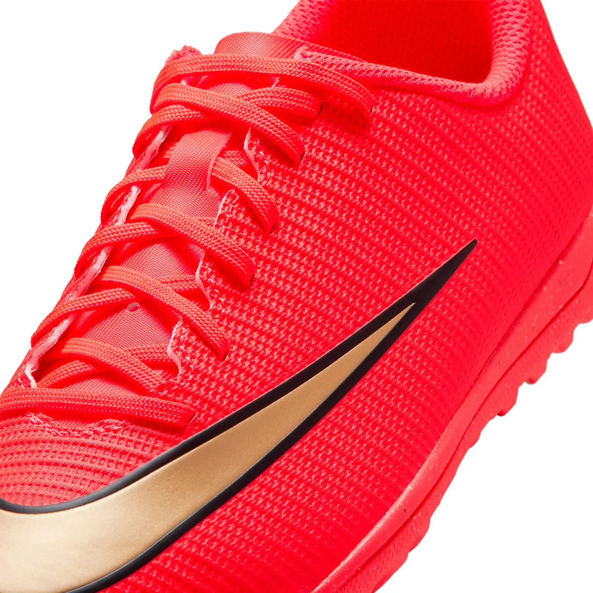 ZAPATILLAS NIÑO NIKE FÚTBOL PASTO SINTÉTICO ROJO VAPOR 17 CLUB TF - 5
