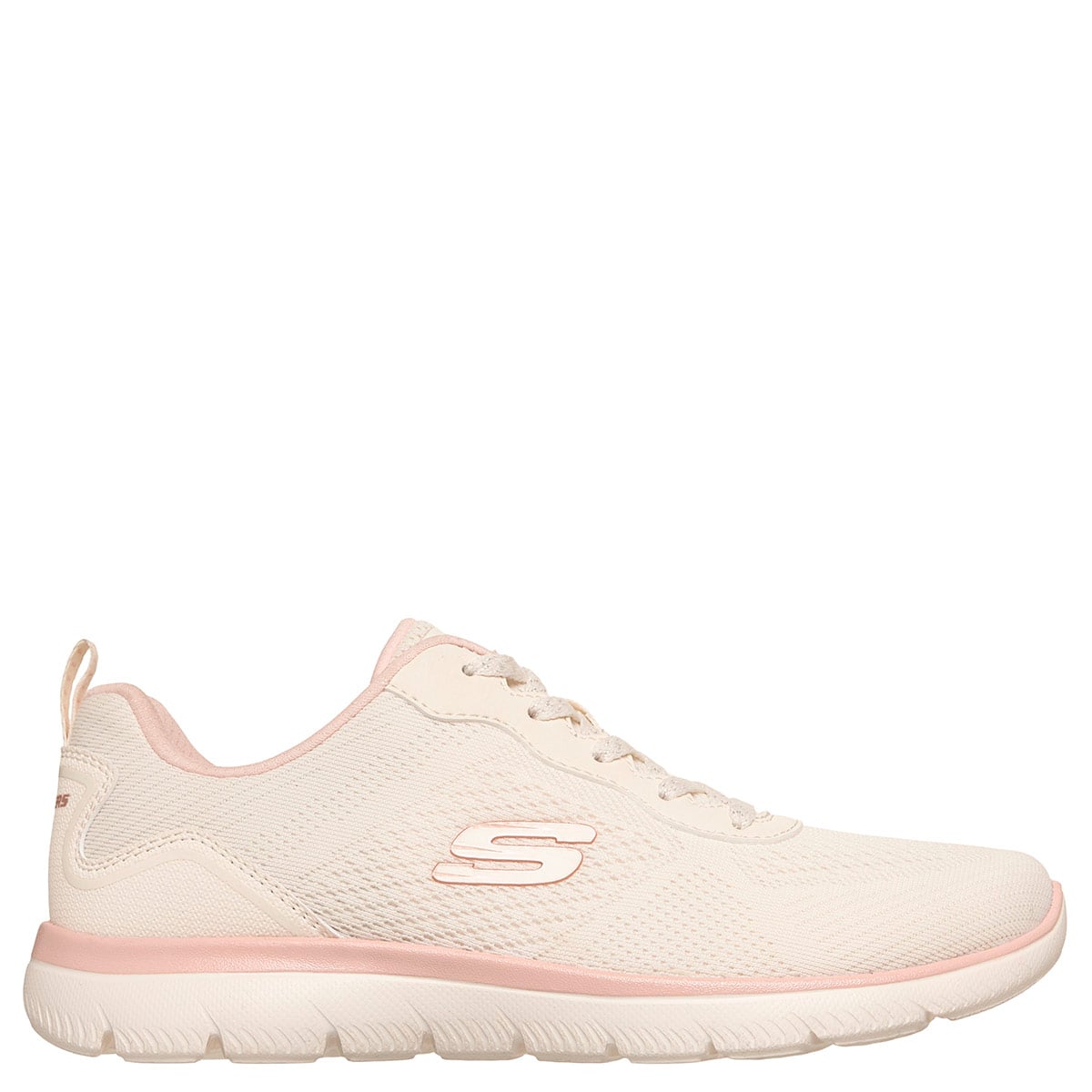 ZAPATILLAS MUJER SKECHERS TODA ACTIVIDAD CREMA SUMMITS - 1