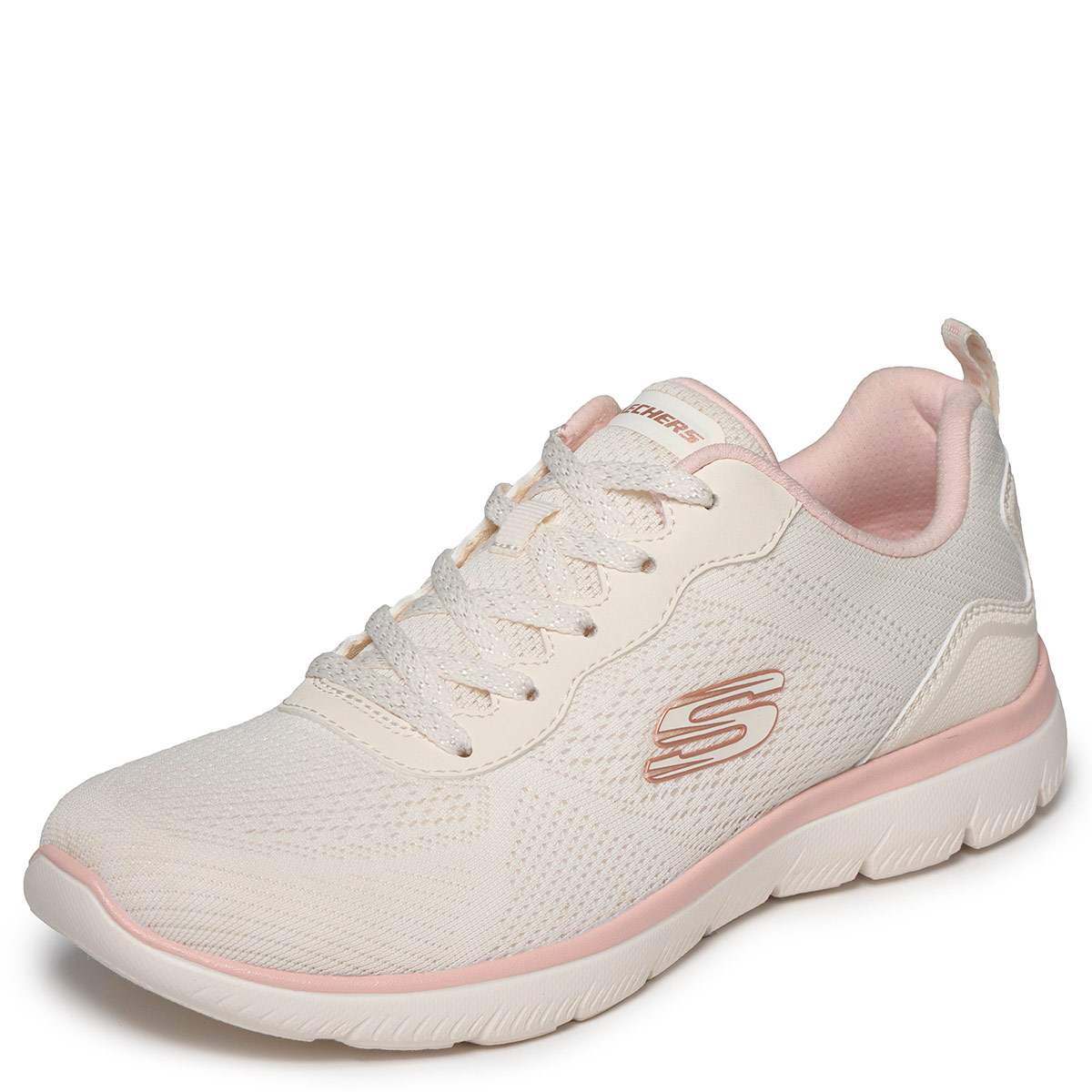 ZAPATILLAS MUJER SKECHERS TODA ACTIVIDAD CREMA SUMMITS - 3
