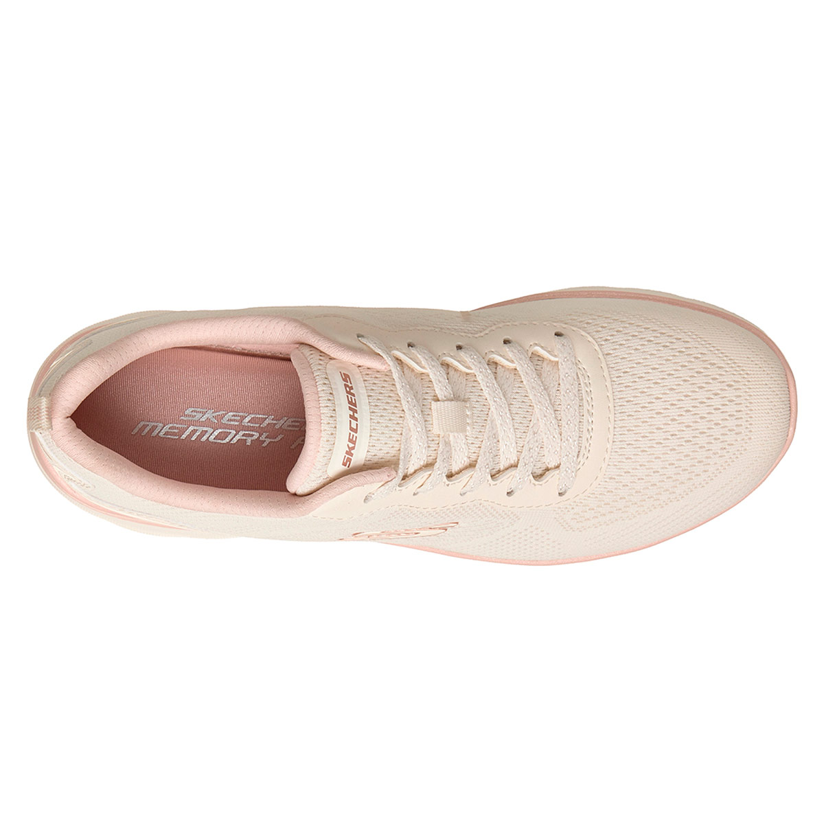 ZAPATILLAS MUJER SKECHERS TODA ACTIVIDAD CREMA SUMMITS - 5