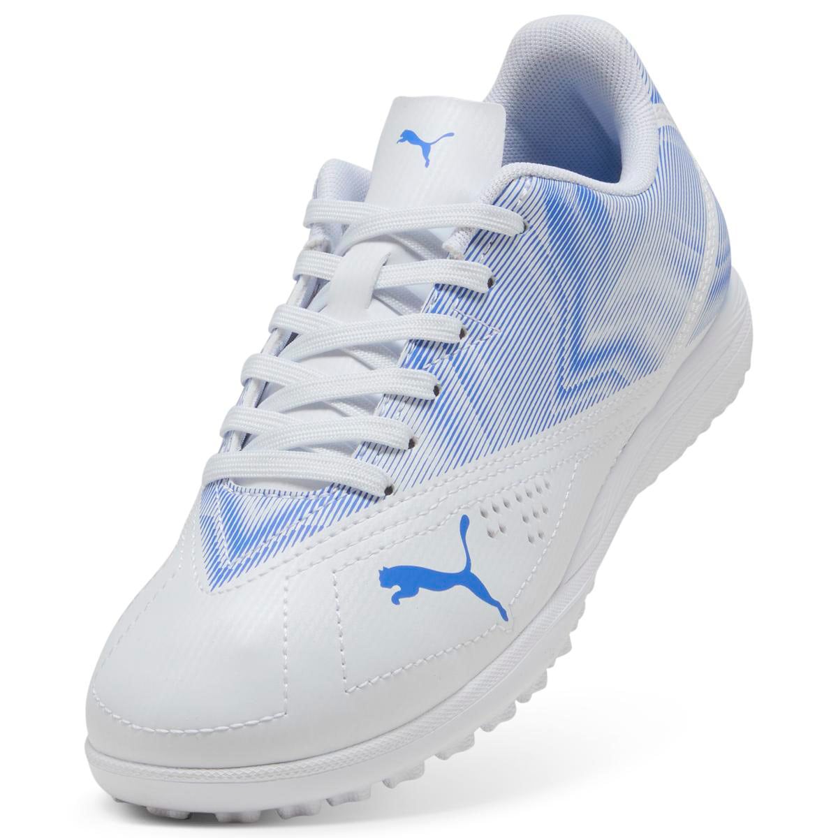 ZAPATILLAS NIÑO PUMA FÚTBOL BLANCO RAPID TT JR - 5