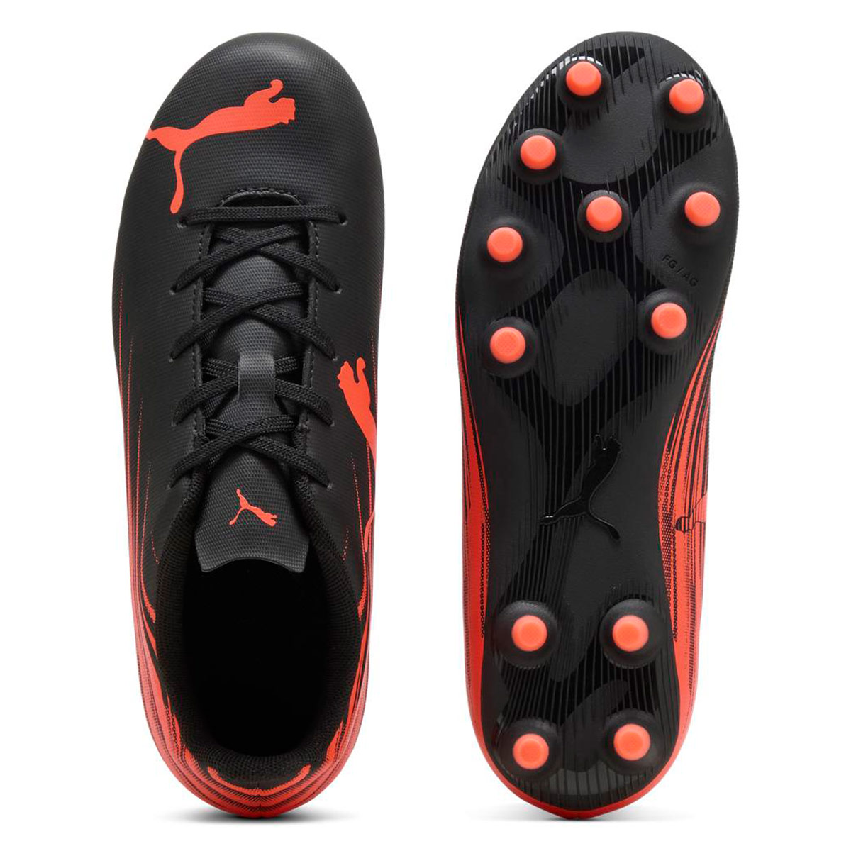 ZAPATILLAS NIÑO PUMA CHIMPUNES NEGRO ATTACANTO LI FG/AG JR - 4
