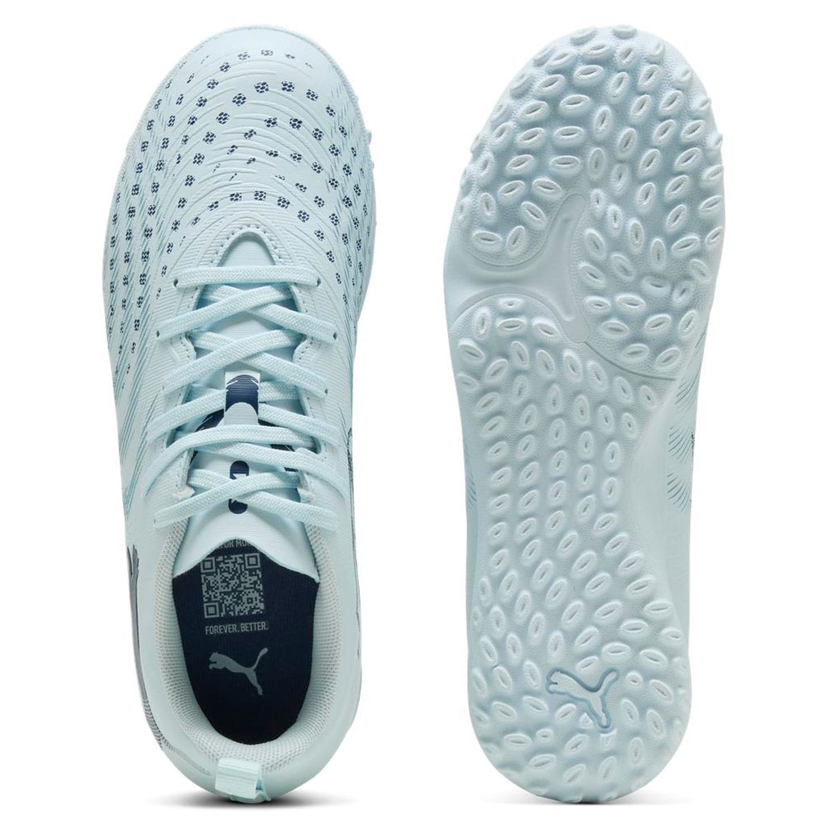 ZAPATILLAS NIÑO PUMA FÚTBOL AZUL FUTURE 9 PLAY TT JR - 4