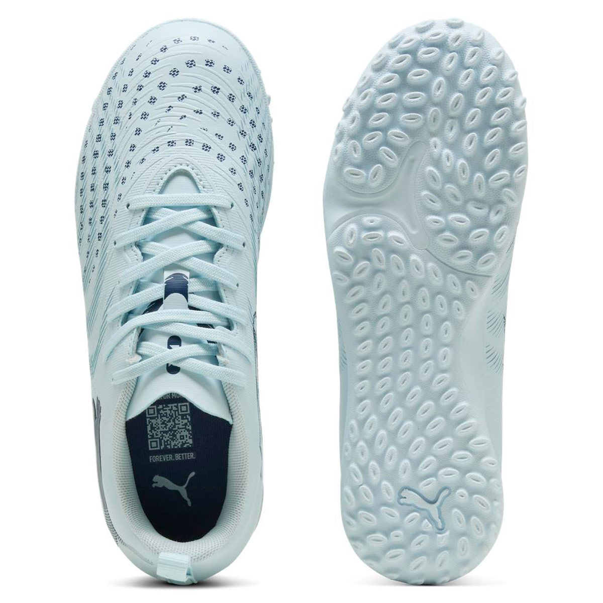 ZAPATILLAS NIÑO PUMA FÚTBOL AZUL FUTURE 9 PLAY TT JR - 4