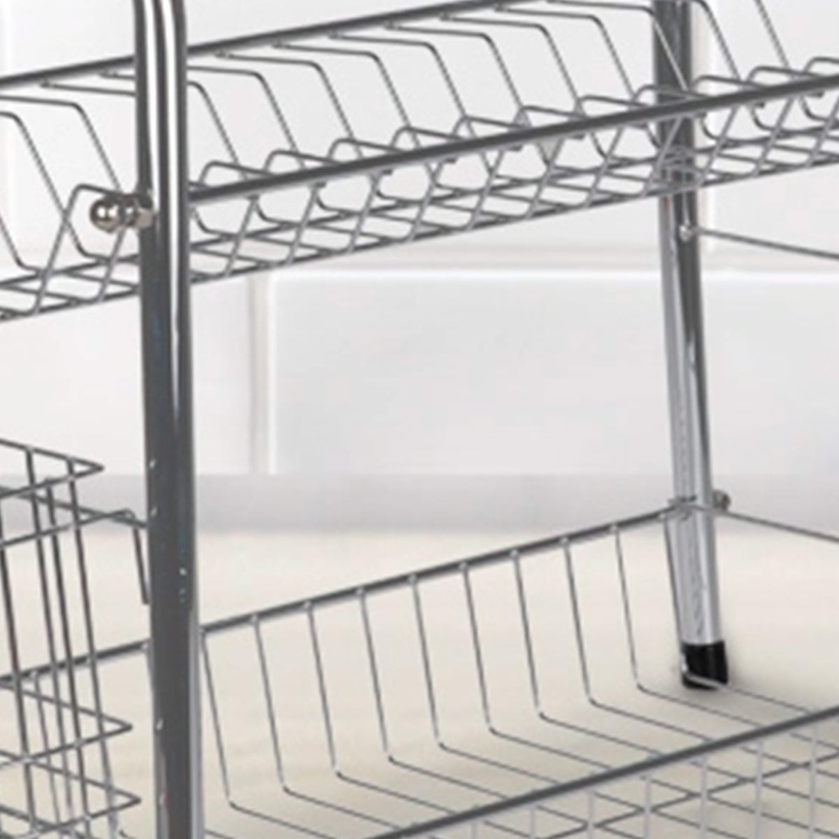 SECA PLATOS RIPLEY HOME DOBLE DE ACERO INOXIDABLE PLATEADO - 2