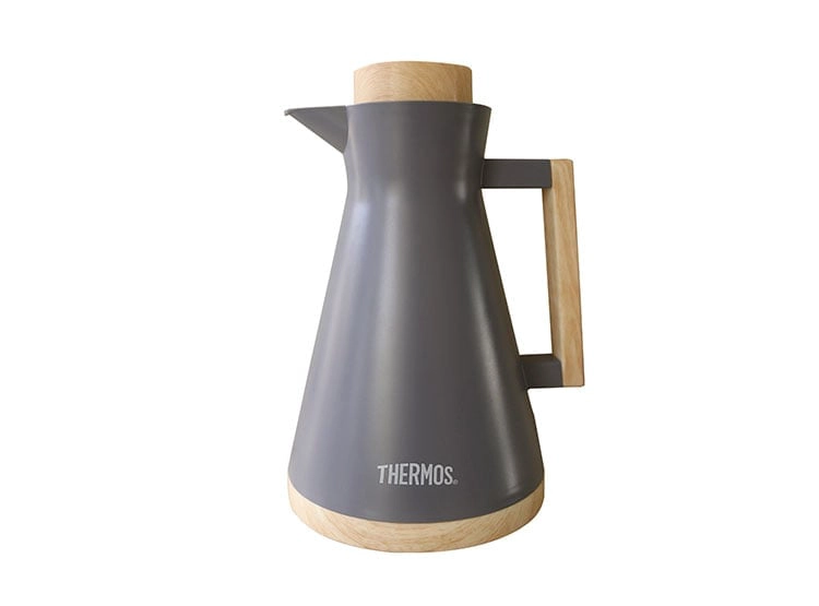 JARRA THERMOS BBB-100GTDP 1.0L ECO WOOD GRIS - 1
