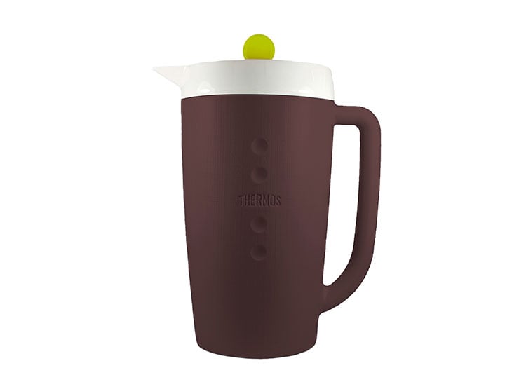 JARRA THERMOS 1.5L CON AISLAMIENTO TÉRMICO MARRÓN - 1