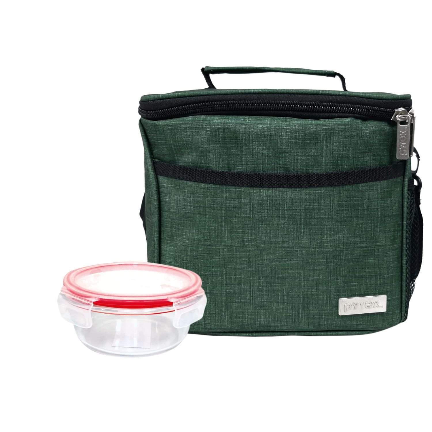 Pyrex Ripley Ripley - LONCHERA PYREX EJECUTIVA VERDE H C/ENVASE RECT 400ML