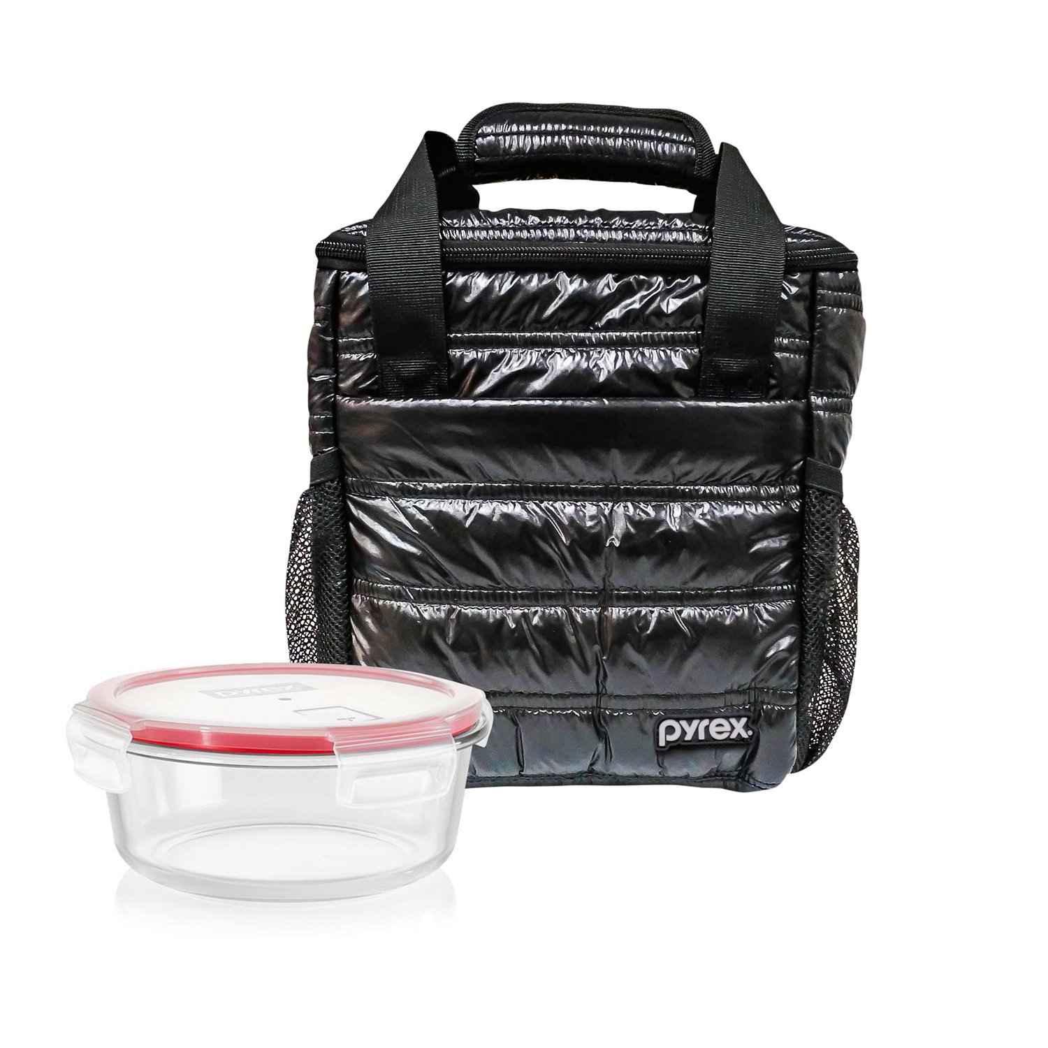 Pyrex Ripley Ripley - LONCHERA PYREX NEGRO JUV M TOTEM BLACK C/ENVASE RECT 400ML 300222