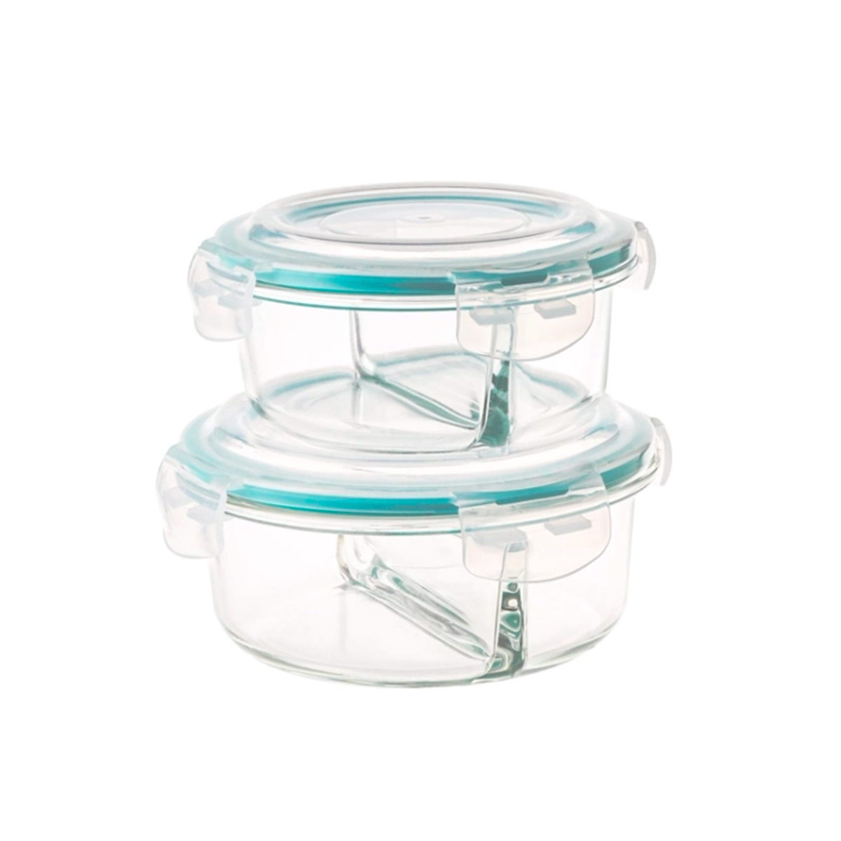 TAPERS RIPLEY HOME RED VIDRIO C/DIVISION SET X2 - 2