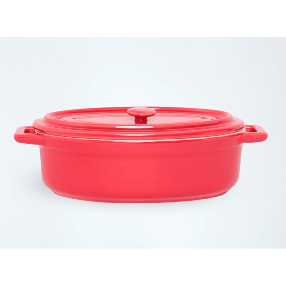 BOWL RIPLEY HOME ROJO PORCELANA RAMEQUIN CER OVAL PASTA - 1